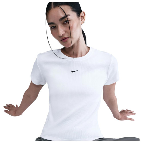 Nike Γυναικεία κοντομάνικη μπλούζα Sportswear Tight Ribbed Tee Nike Γυναικεία κοντομάνικη μπλούζα Sportswear Tight Ribbed Tee